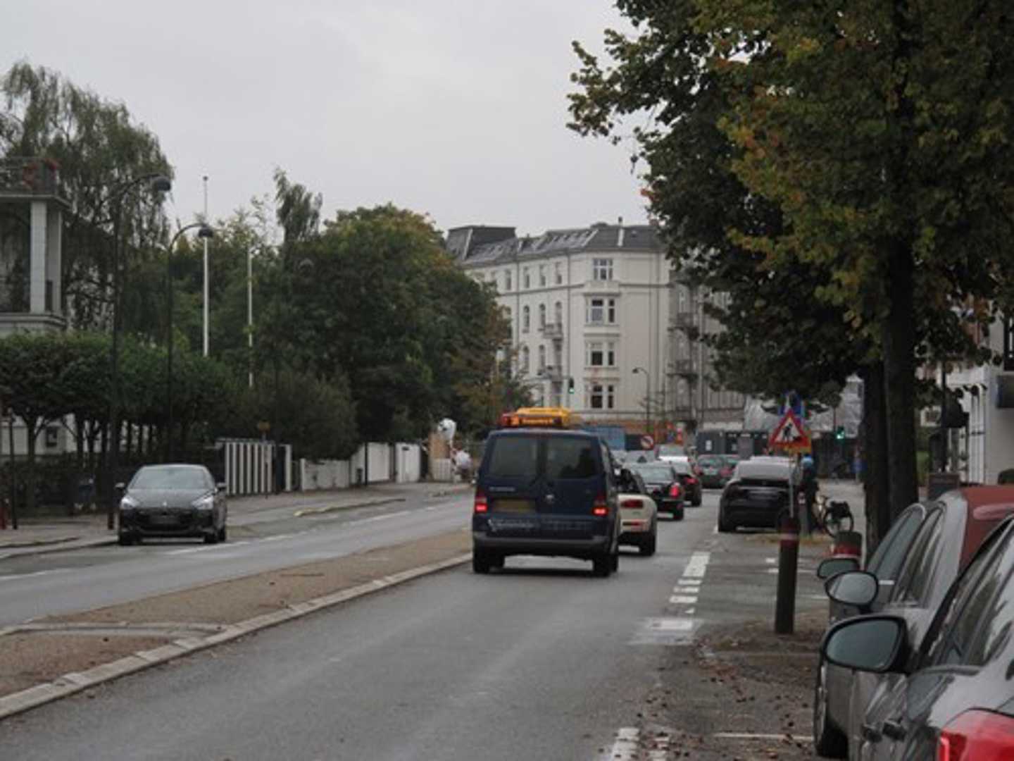 Eksempel på facader i Hellerup bydelscenter