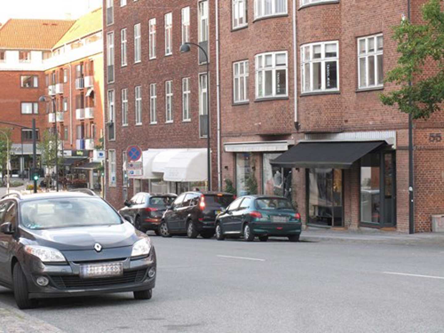 Eksempel på facader i Gentofte bydelscenter